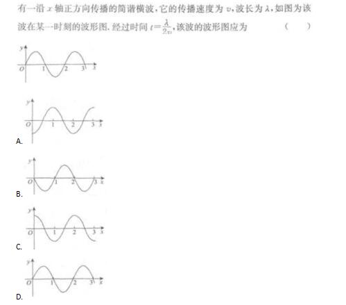 成人高考2020年高起点物理考点习题：光学(图1)