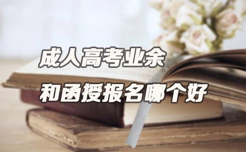 成人高考业余和函授报名哪个好？(图1)